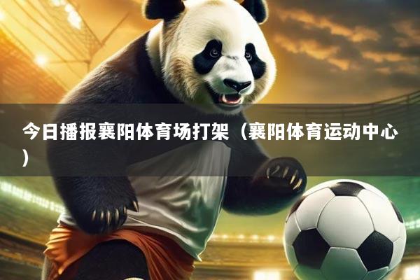 今日播报襄阳体育场打架（襄阳体育运动中心）